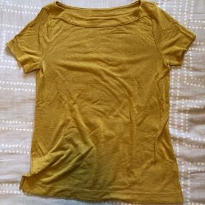 LOFT boatneck linen t-shirt